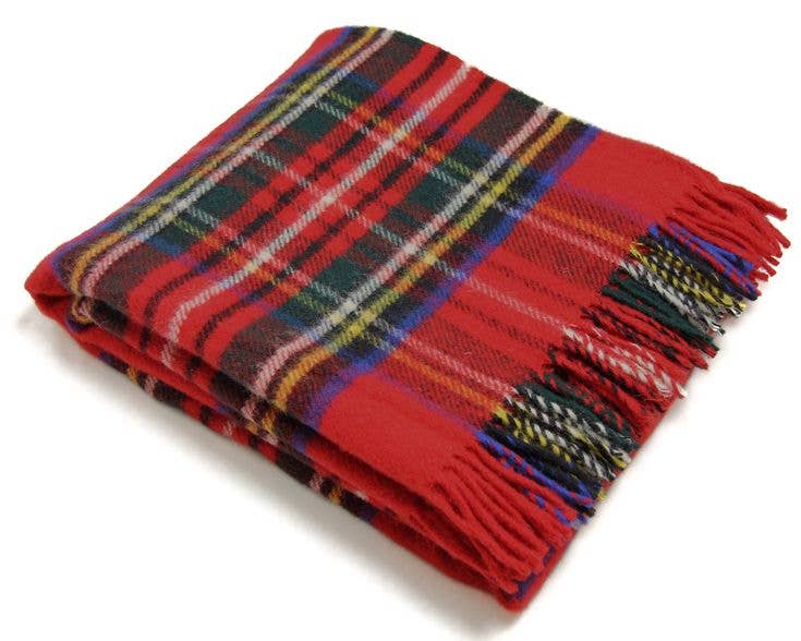 Couverture Highland de luxe Royal Stewart