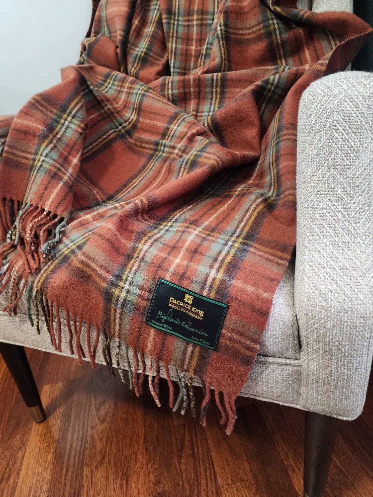 Royal Stewart Antique Deluxe Wool Blanket