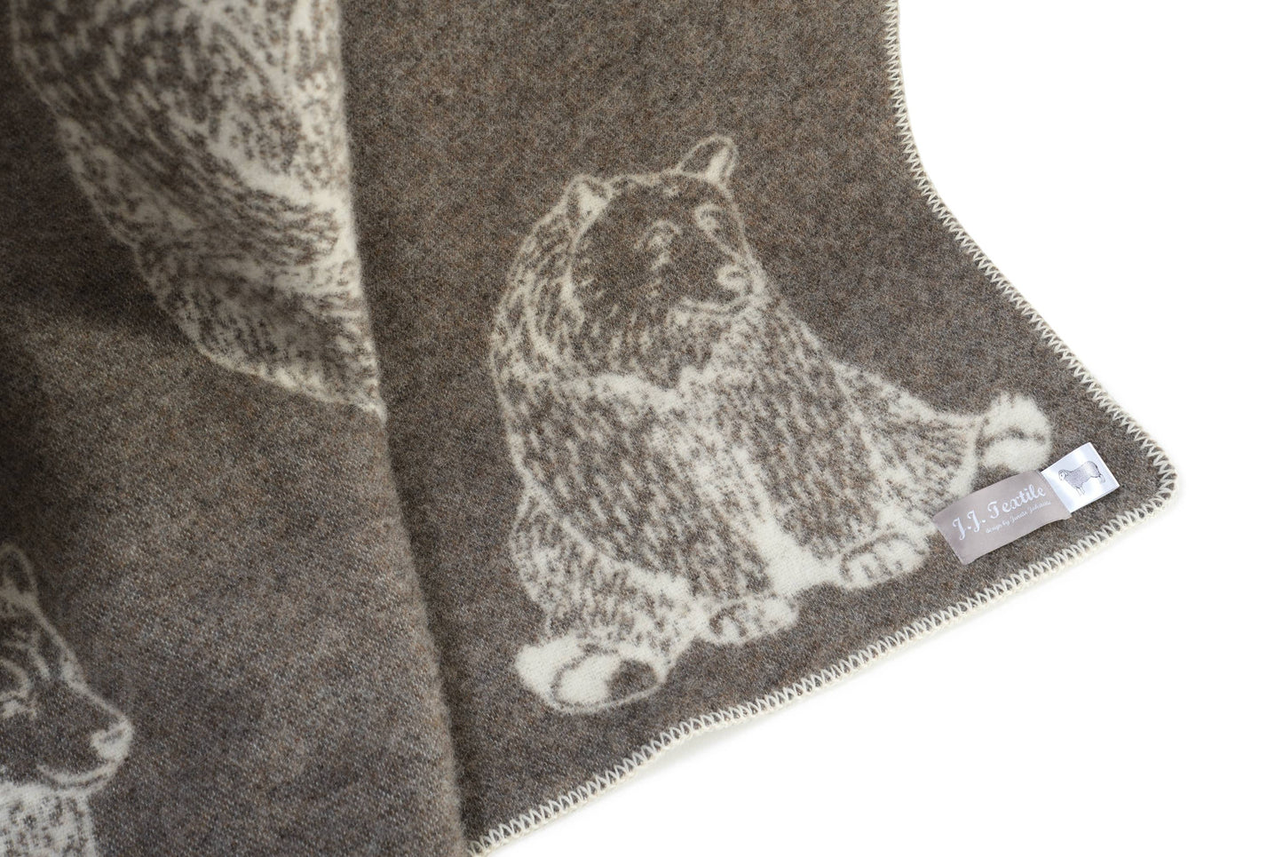 Bear Wool Blanket