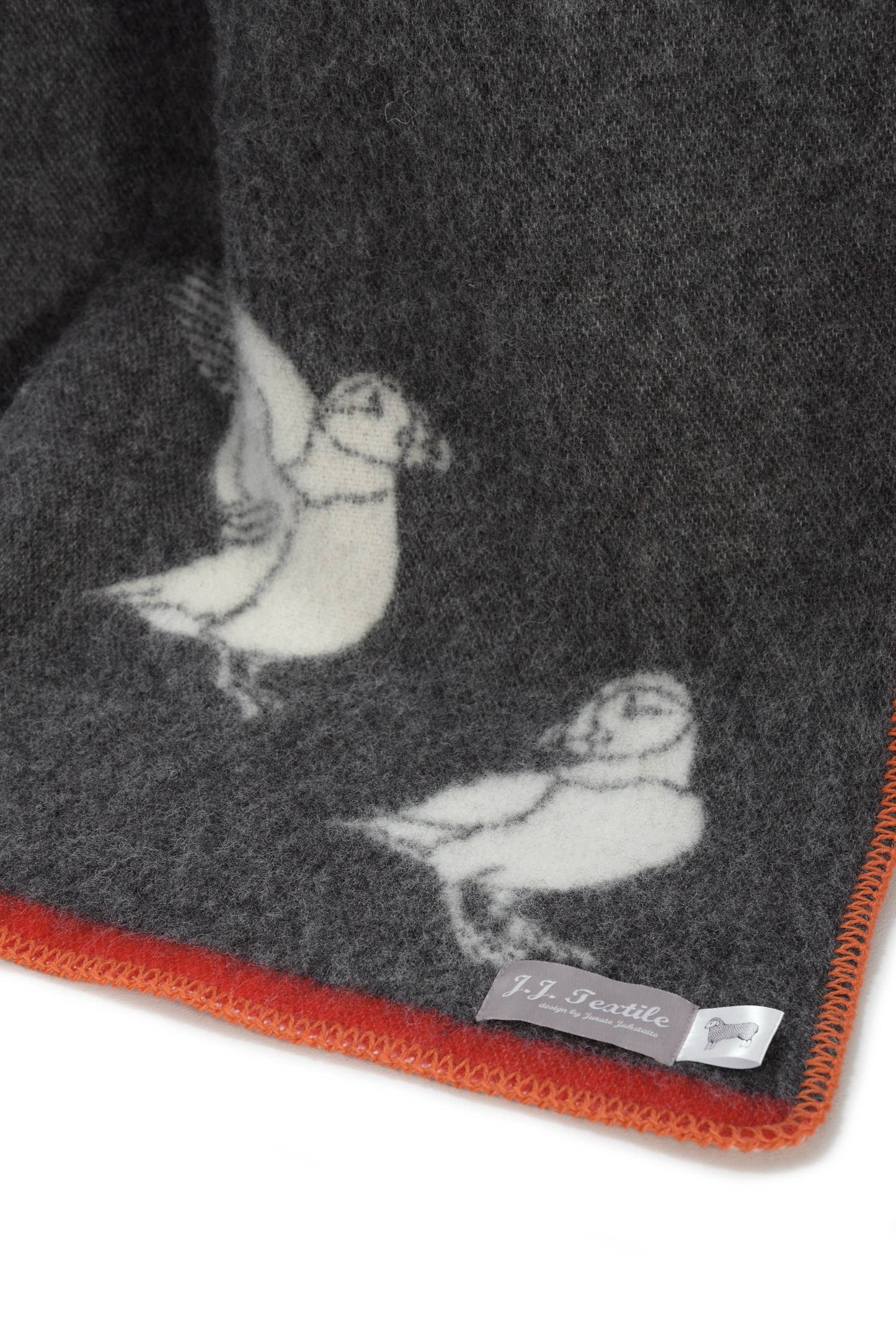 Puffin Wool Blanket
