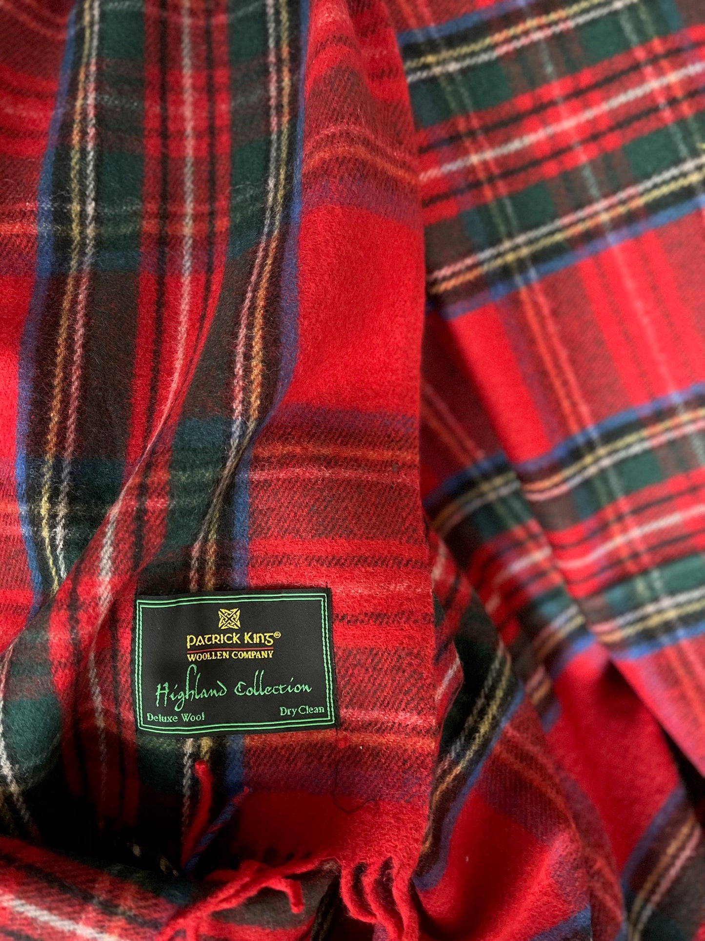 Couverture Highland de luxe Royal Stewart