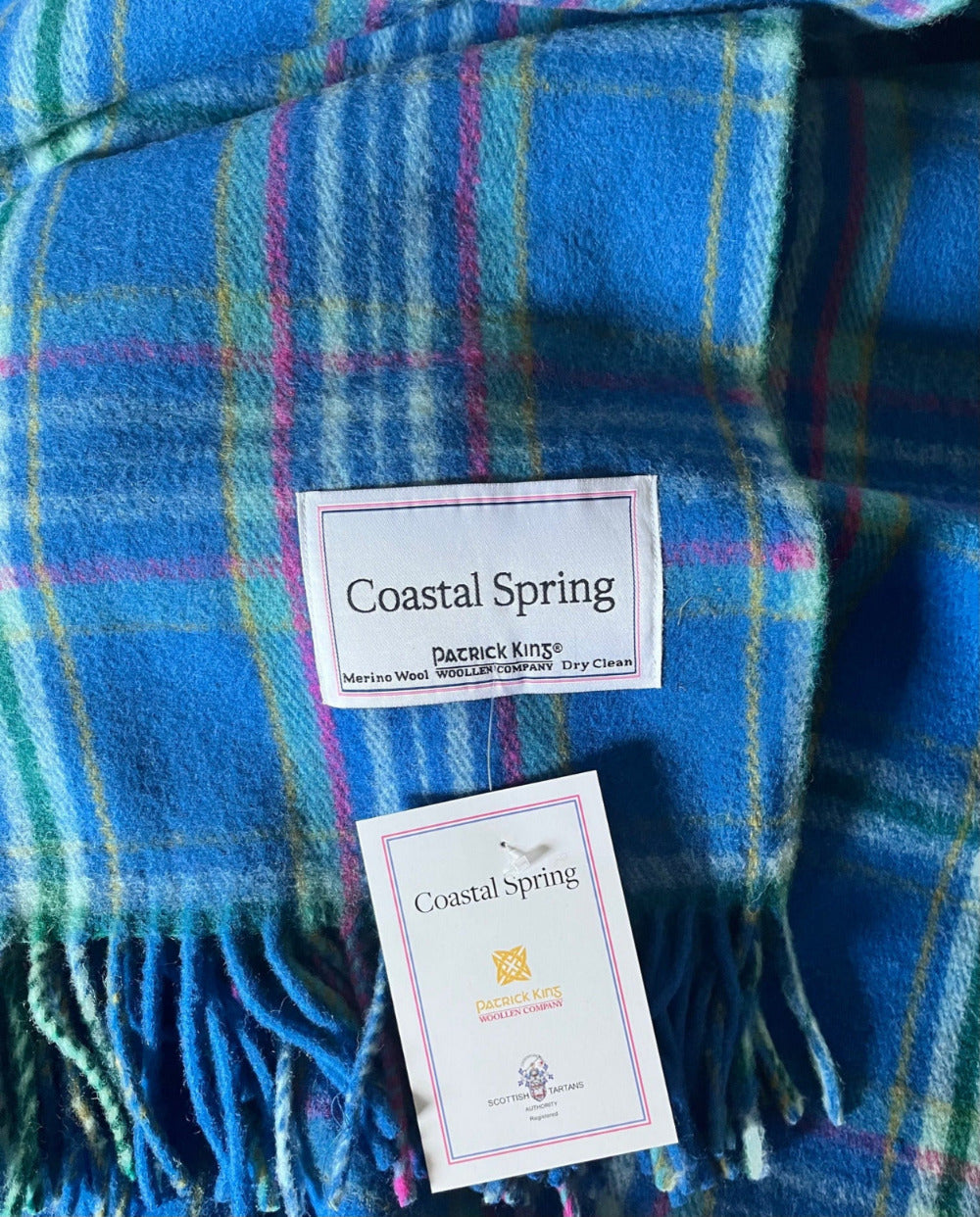 Couverture Highland de luxe Coastal Spring