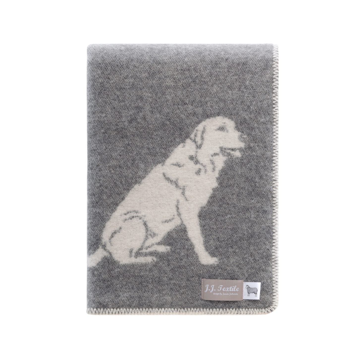 Couverture en laine pour chien