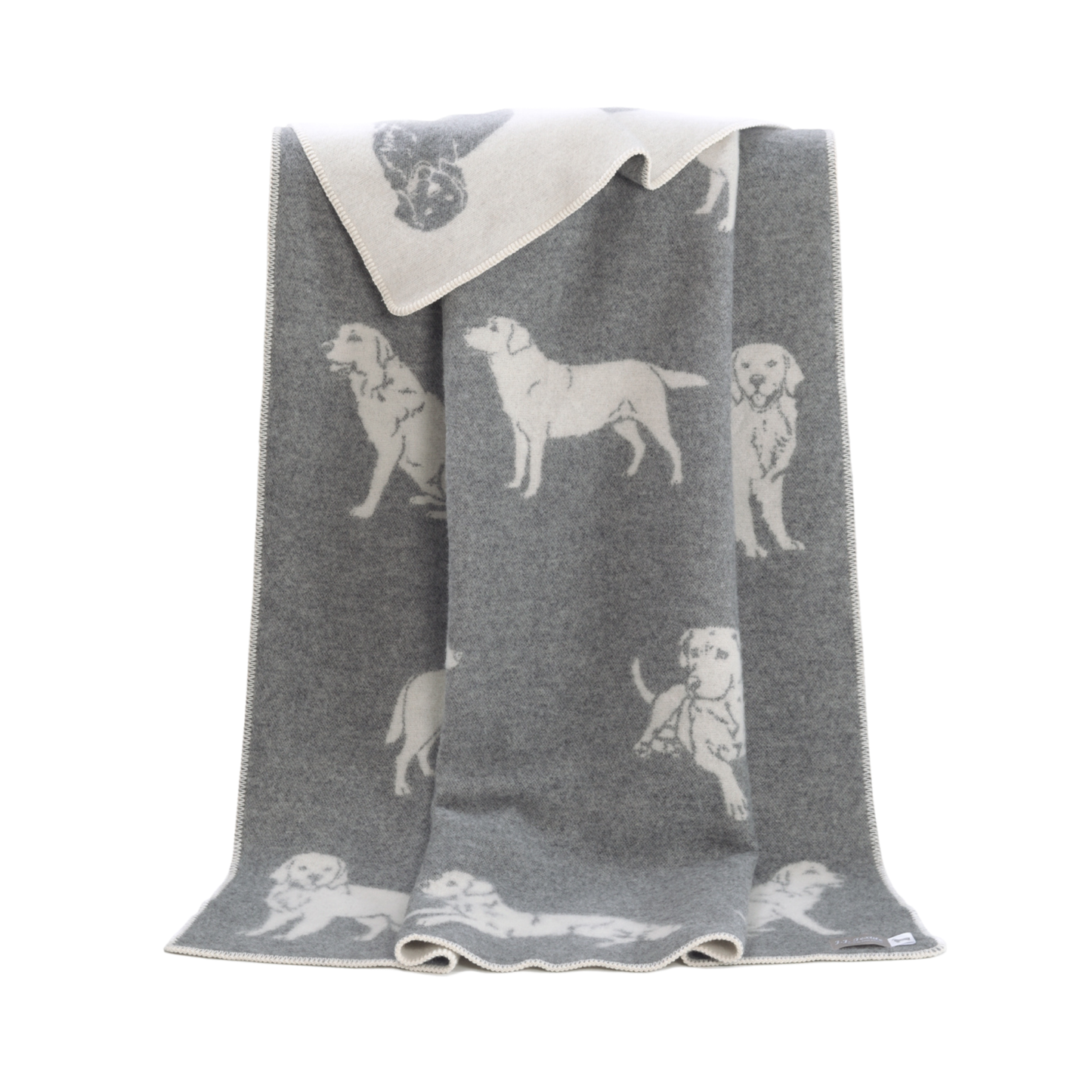 Couverture en laine pour chien