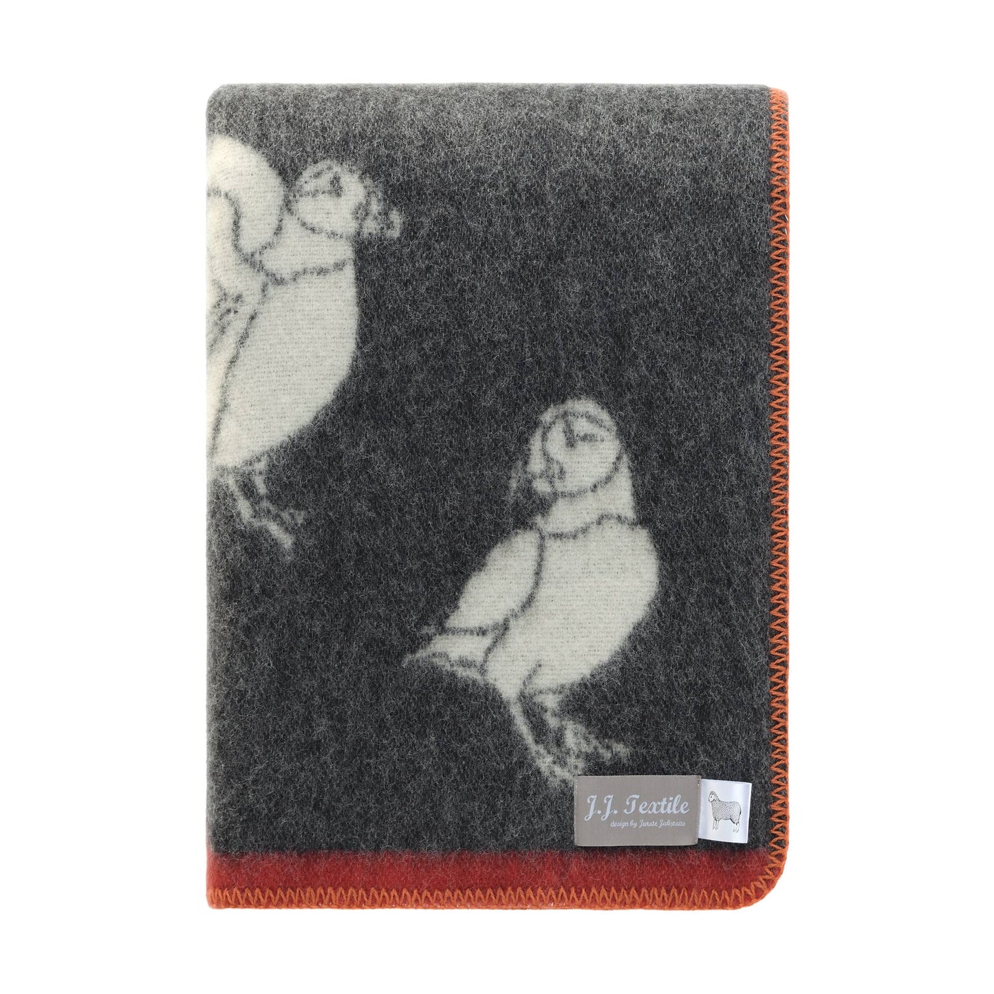 Puffin Wool Blanket
