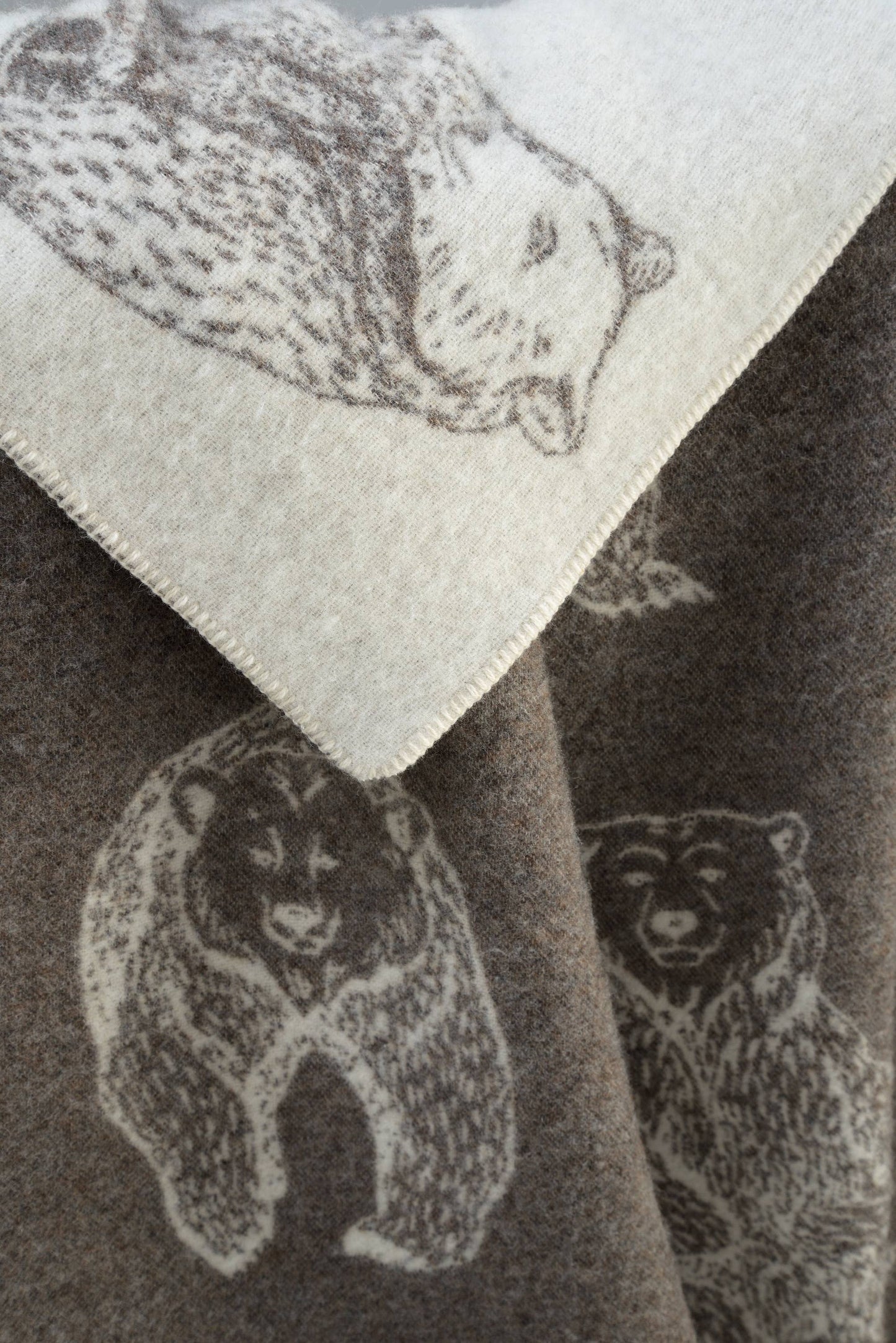 Bear Wool Blanket