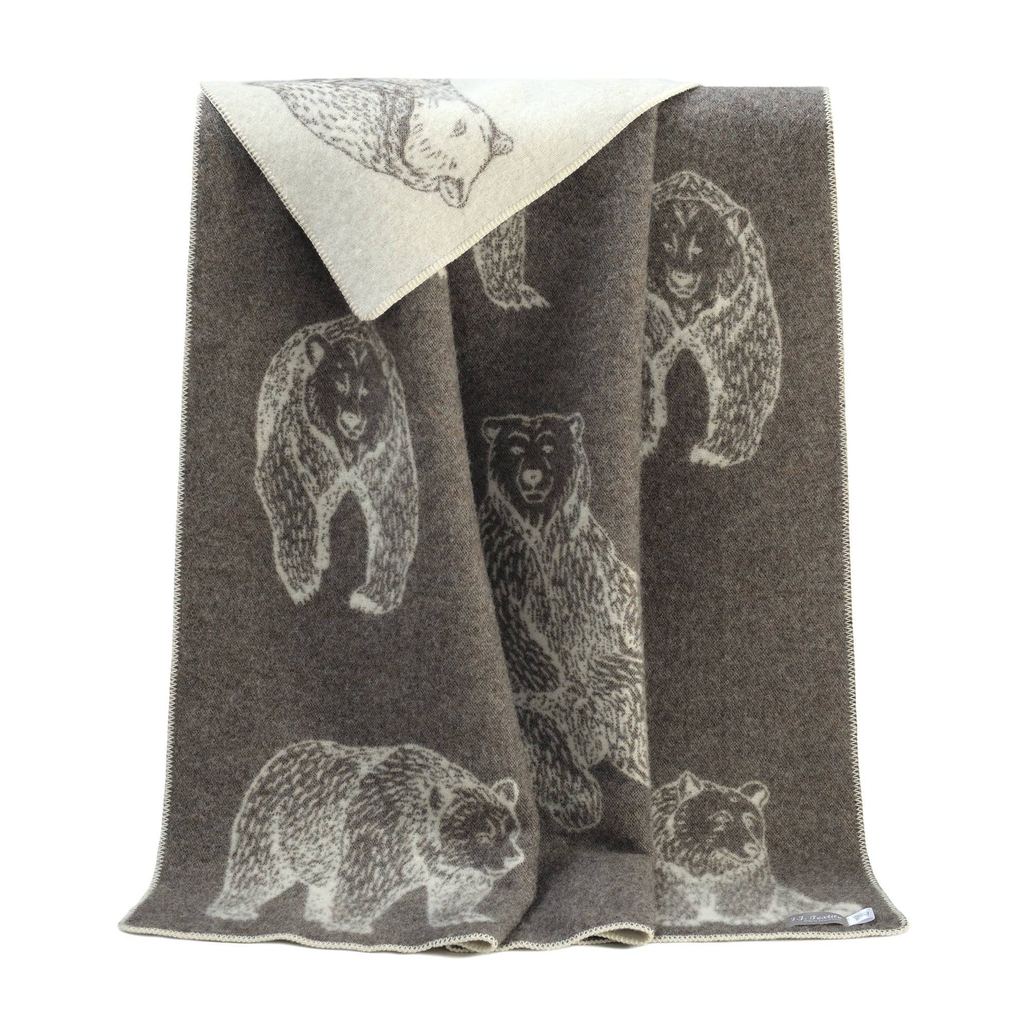 Bear Wool Blanket