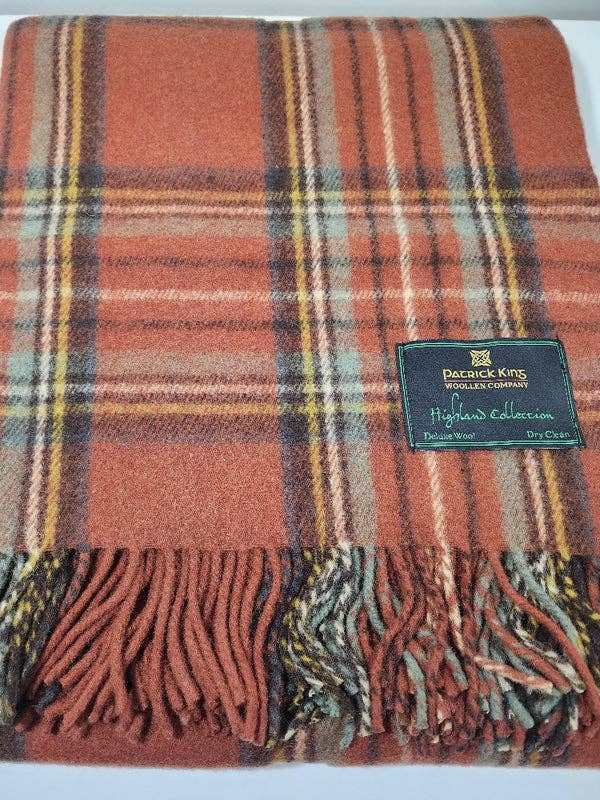 Royal Stewart Antique Deluxe Wool Blanket