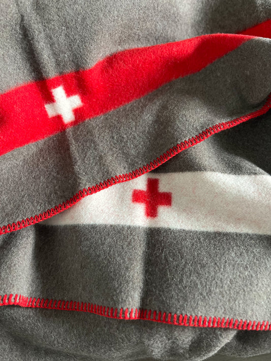 Swiss Army Merino Blanket - Brown