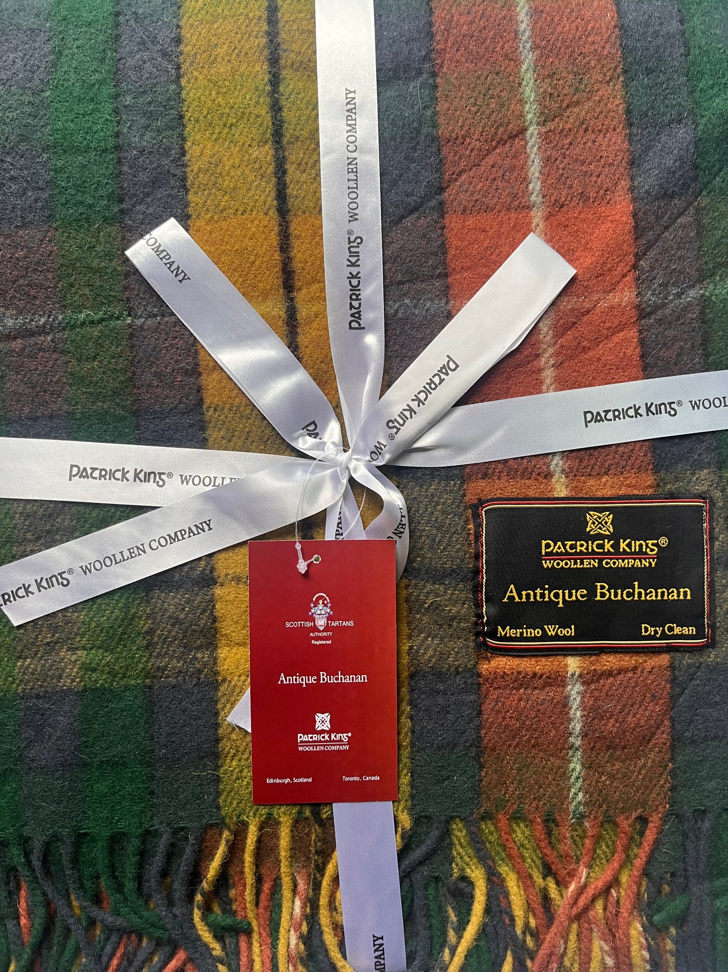 Antique Buchanan Highland Blanket