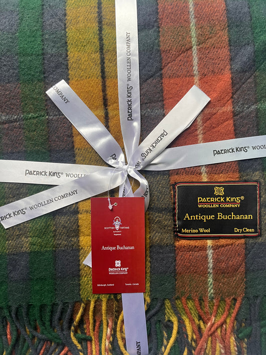 Antique Buchanan Highland Blanket