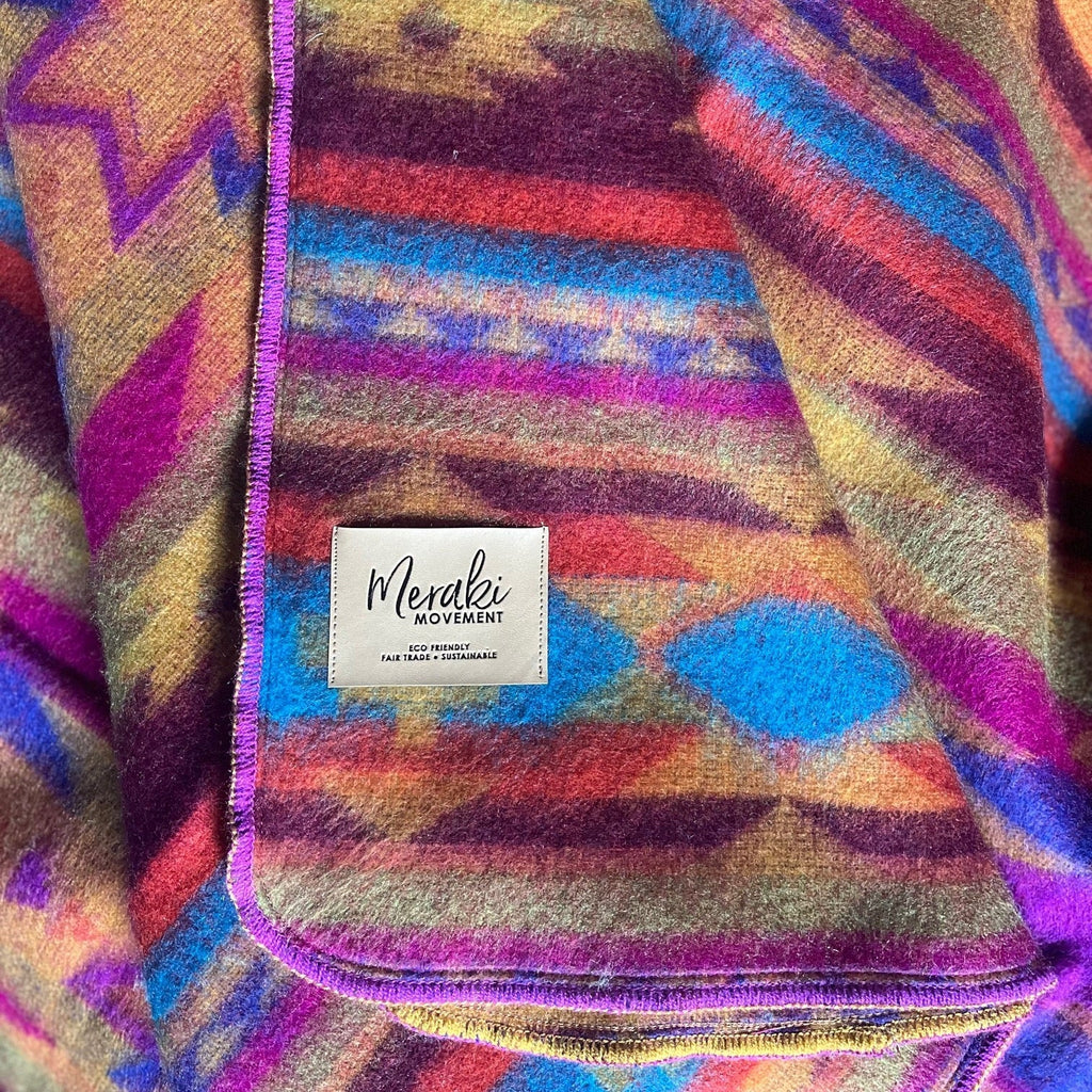 Barrel Racer Alpaca Blanket