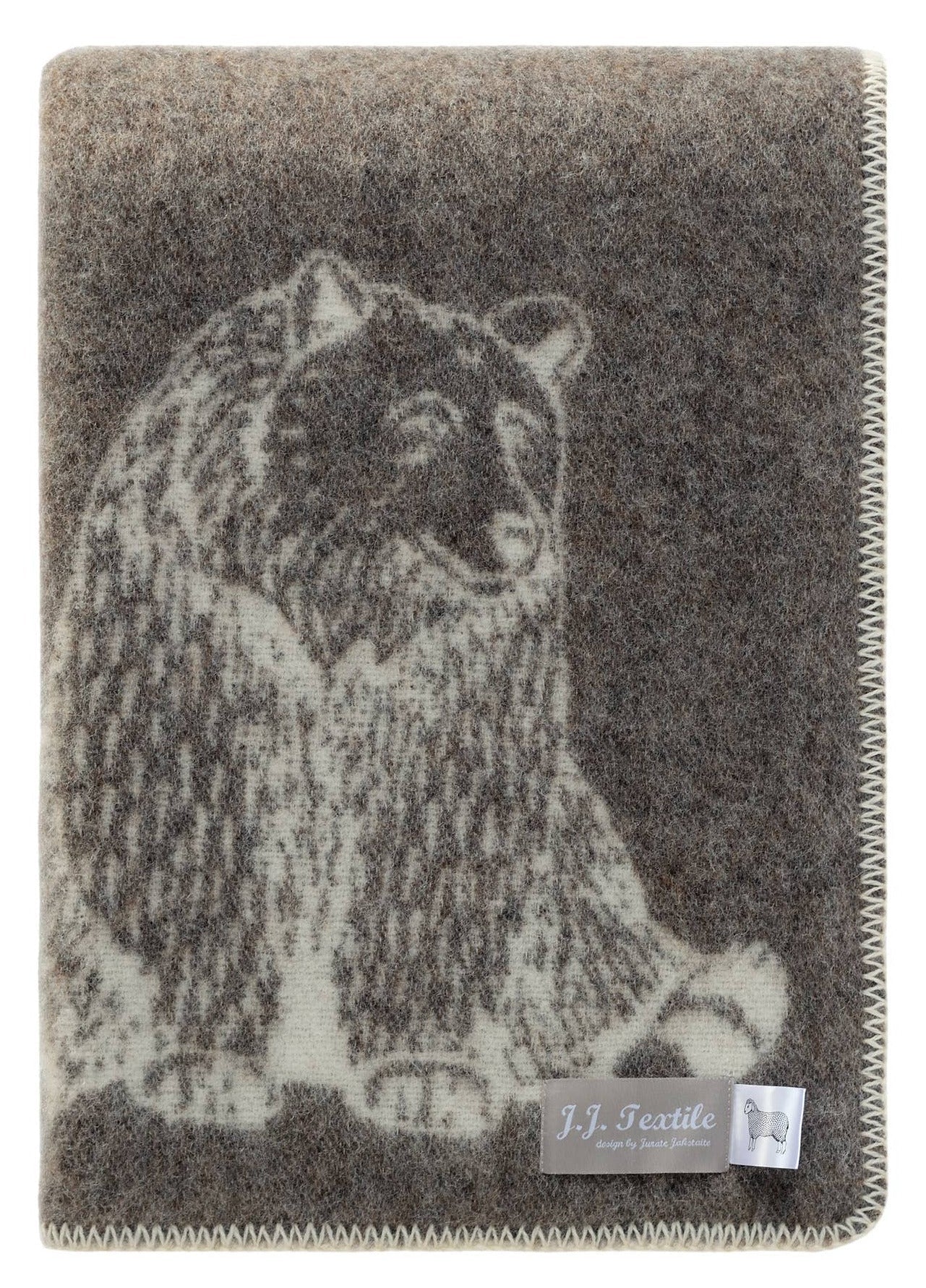 布団・毛布 JOURNAL STANDARD NORDIC BLANKET Bear Wool Blanket JJ Textile Made in the UK Cotton – Norland