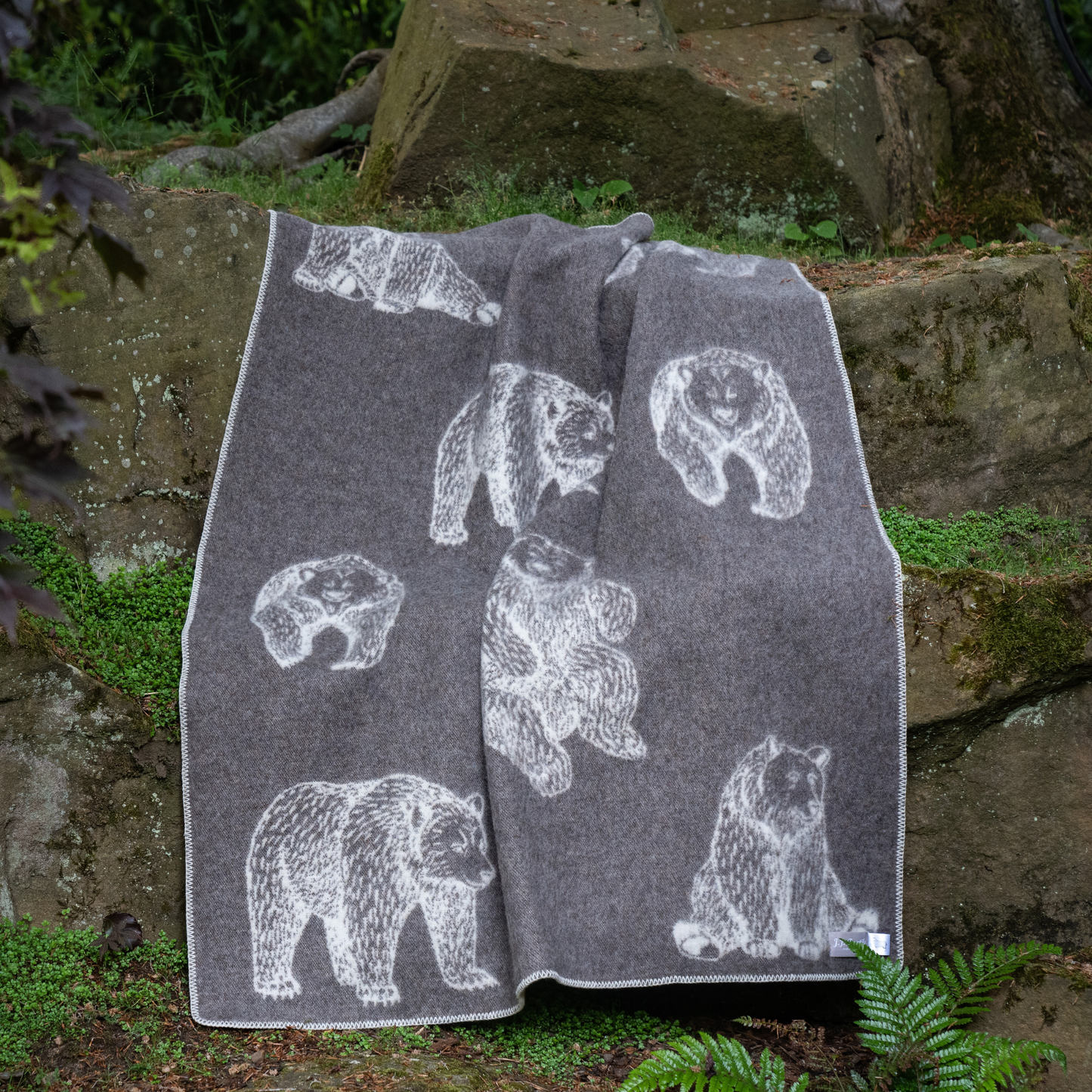 Bear Wool Blanket