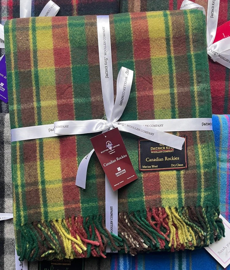 Canadian Rockies Tartan Blanket - Norland