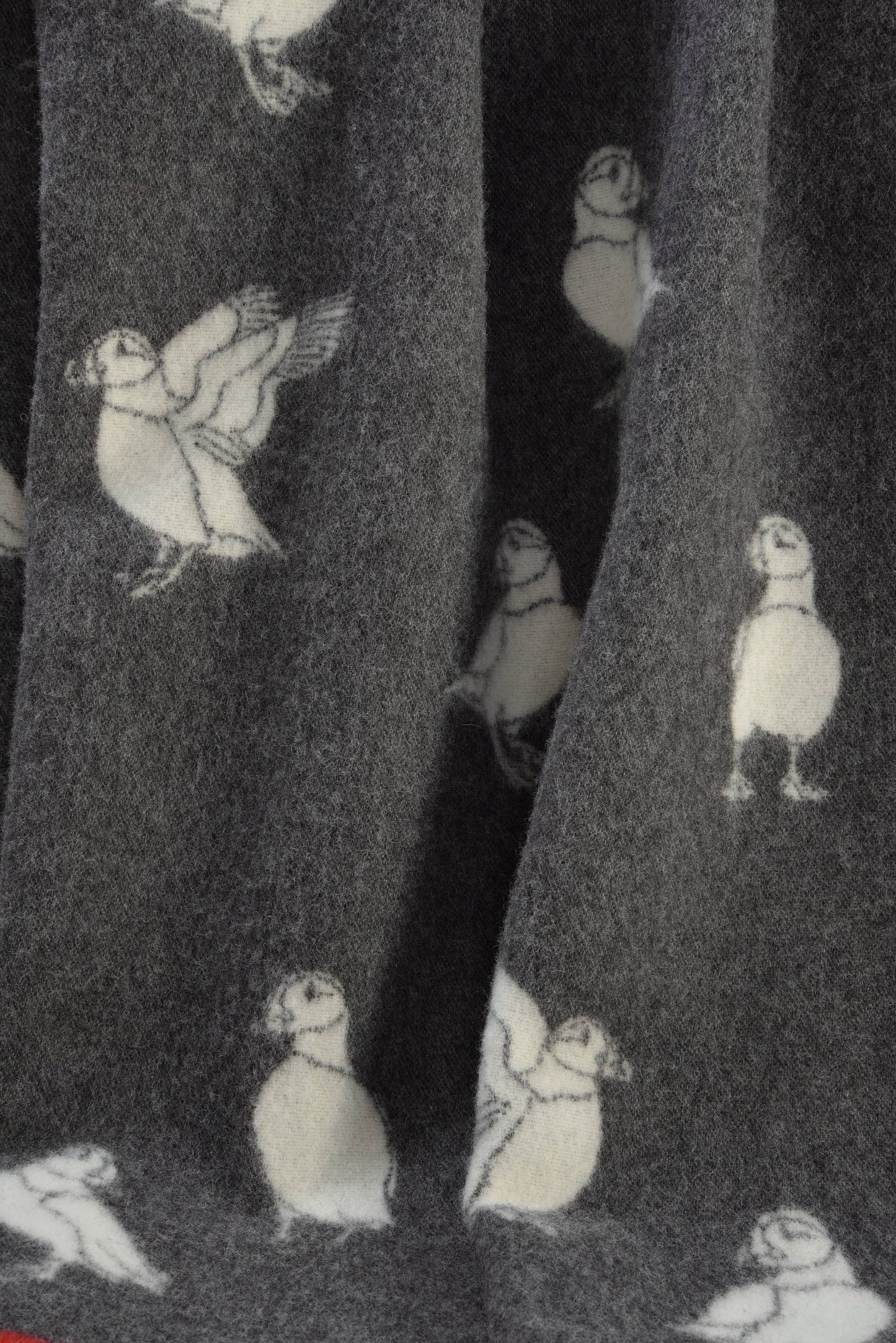 Puffin Wool Blanket