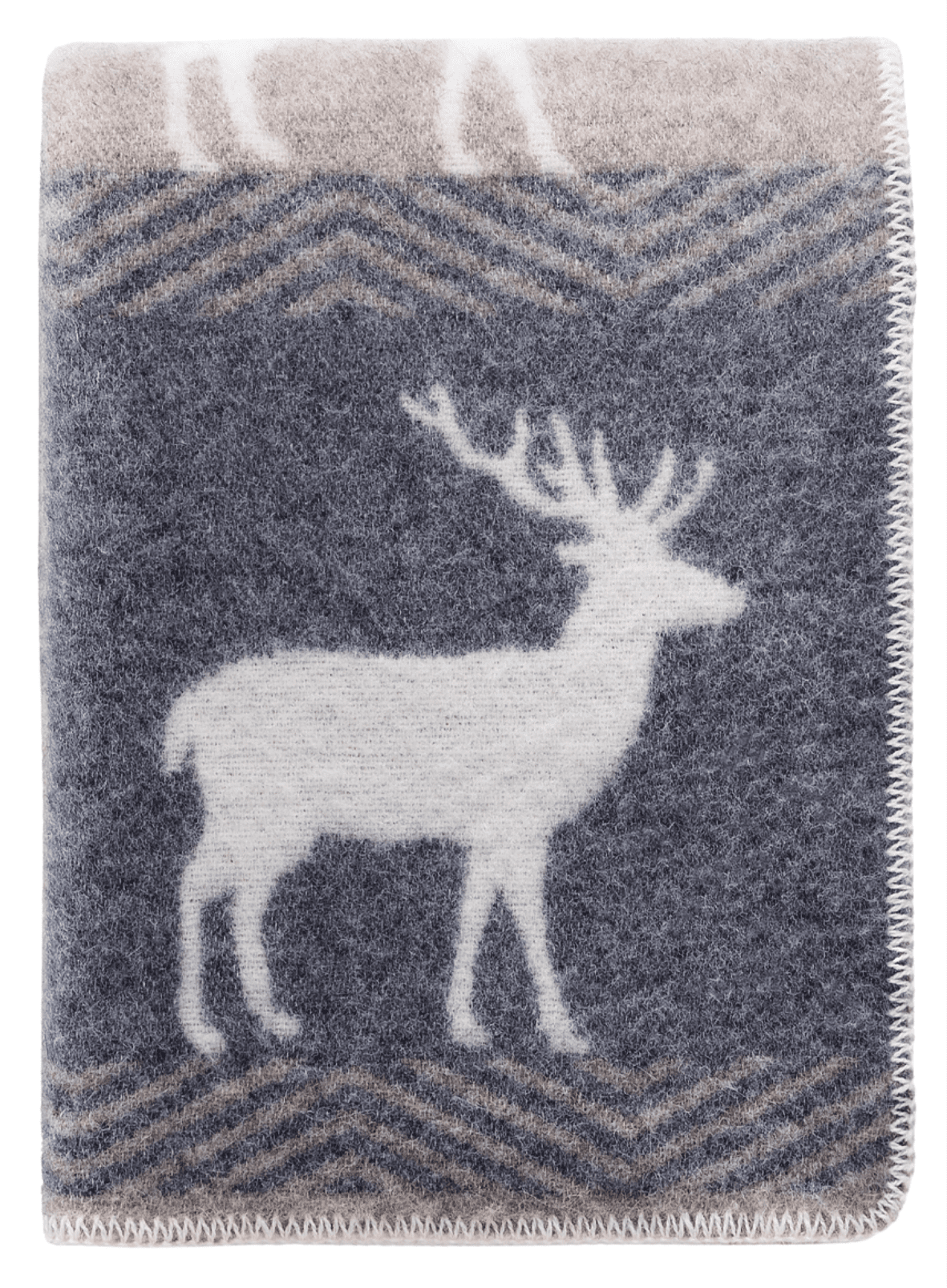 Deer Wool/Cotton Blanket