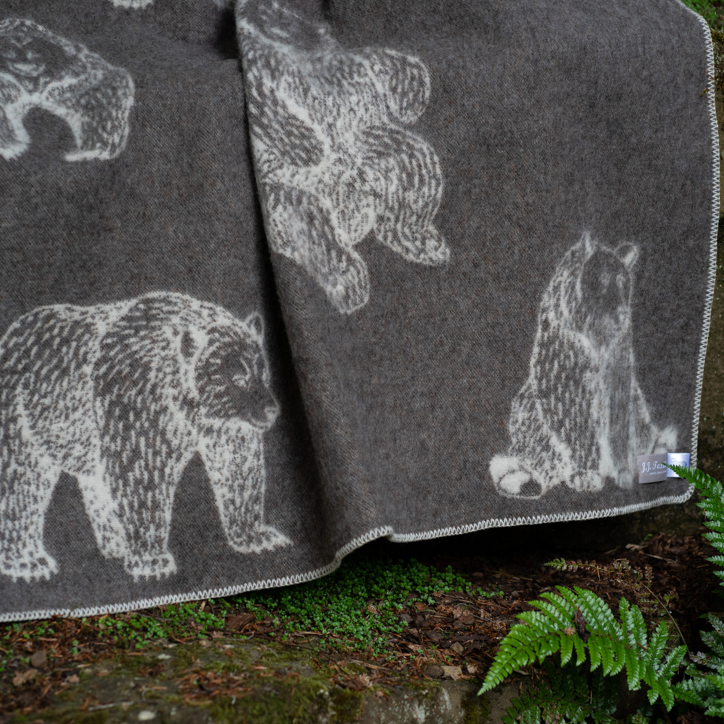 Bear Wool Blanket