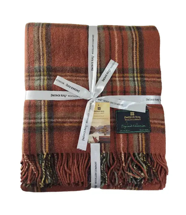 Royal Stewart Antique Deluxe Wool Blanket