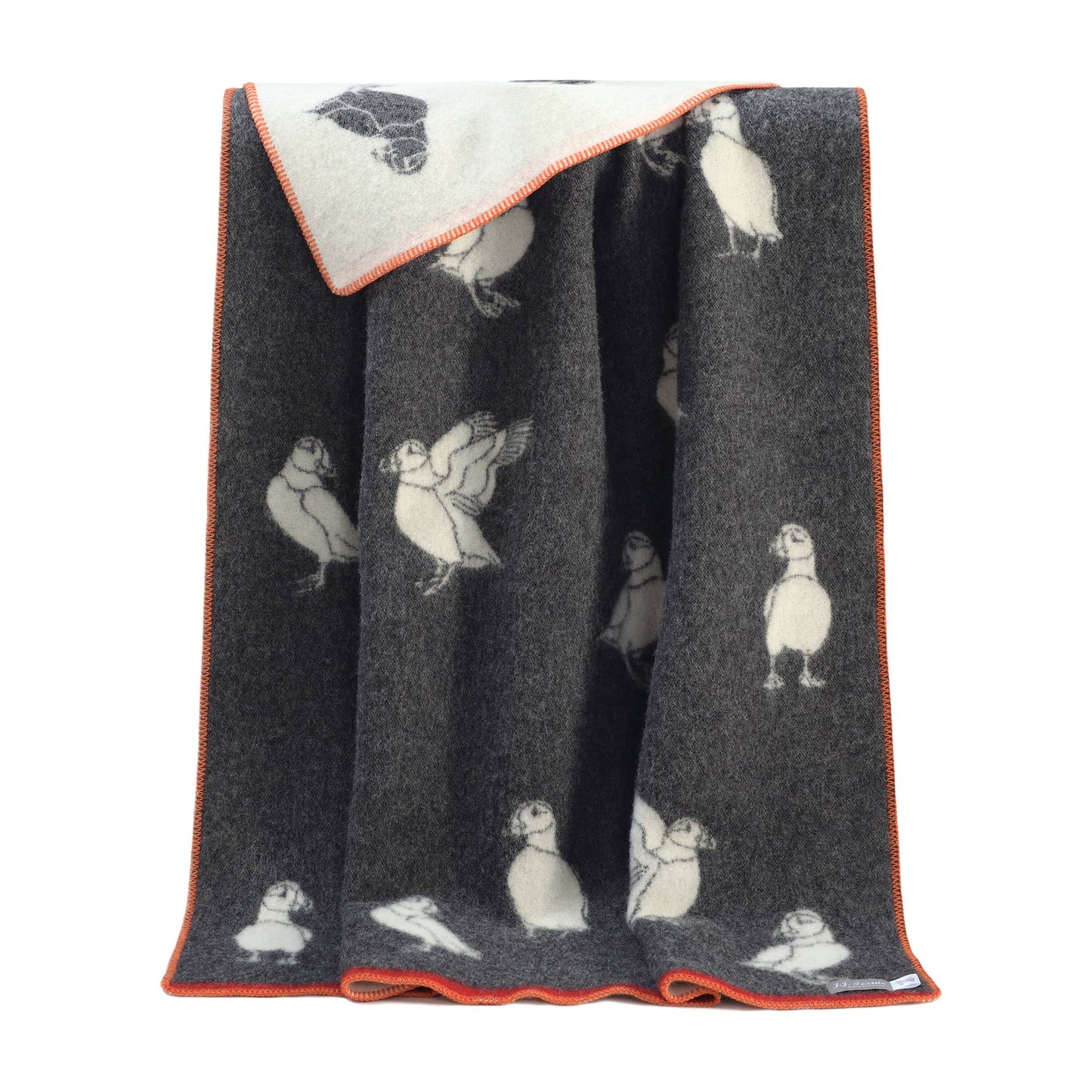 Puffin Wool Blanket