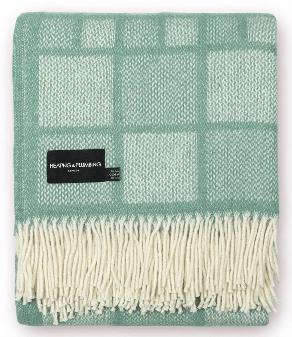 Mosaic Mint Blanket