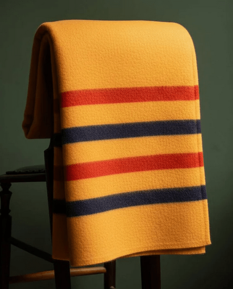 Heritage Gold Heavy Striped Wool - Norland