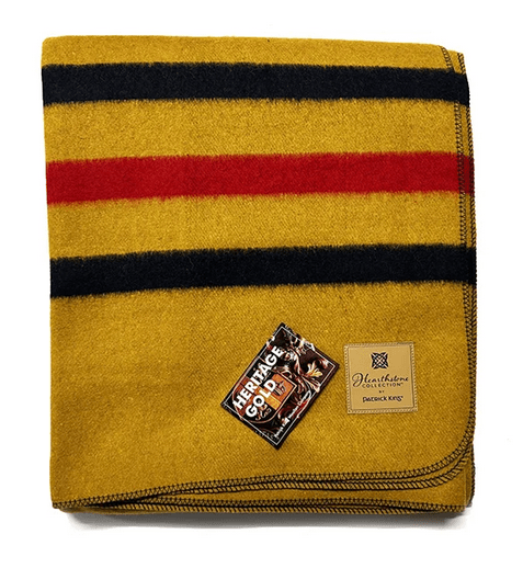 Heritage Gold Heavy Striped Wool - Norland