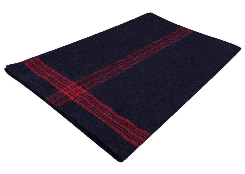 Rothco Navy/Red Stripe Blanket - Norland